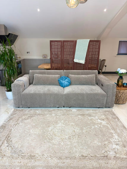 Sycamore Sofabed Beige Electric