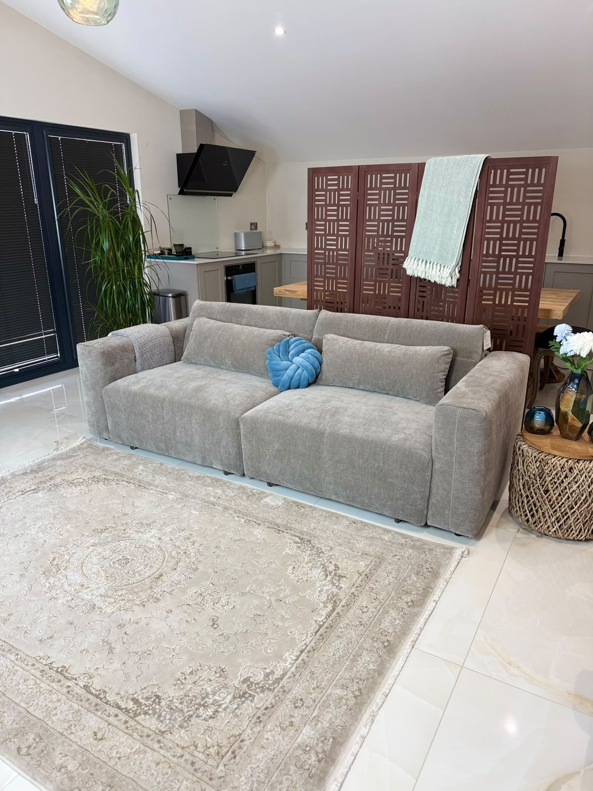 Sycamore Sofabed Beige Electric