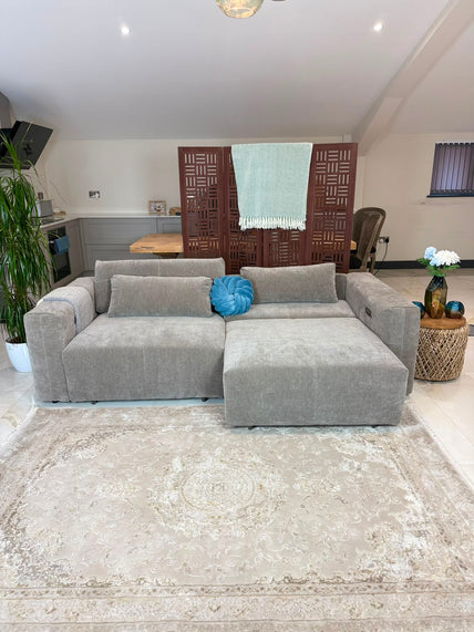 Sycamore Sofabed Beige Electric