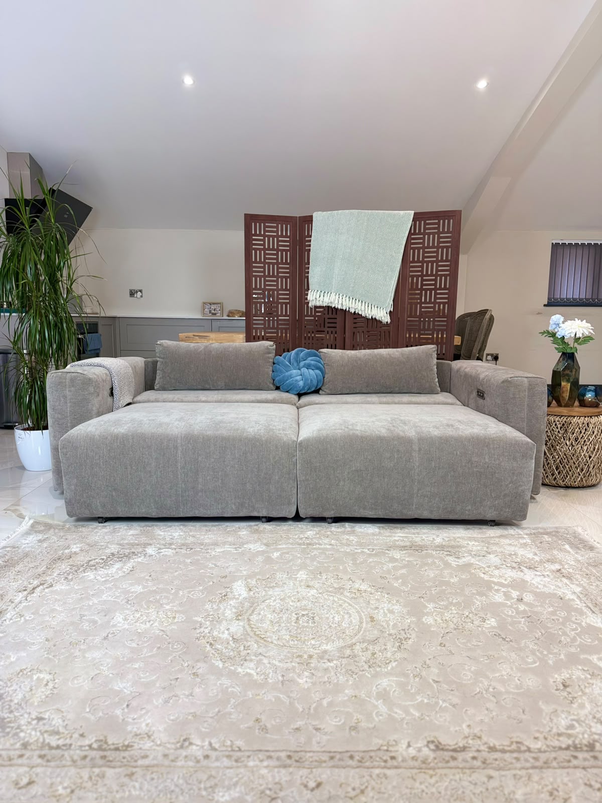 Sycamore Sofabed Beige Electric