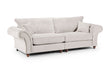 Windsor Fullback Sofa Stone 4 Seater