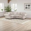 Windsor Fullback Sofa Stone Left Hand Facing Corner