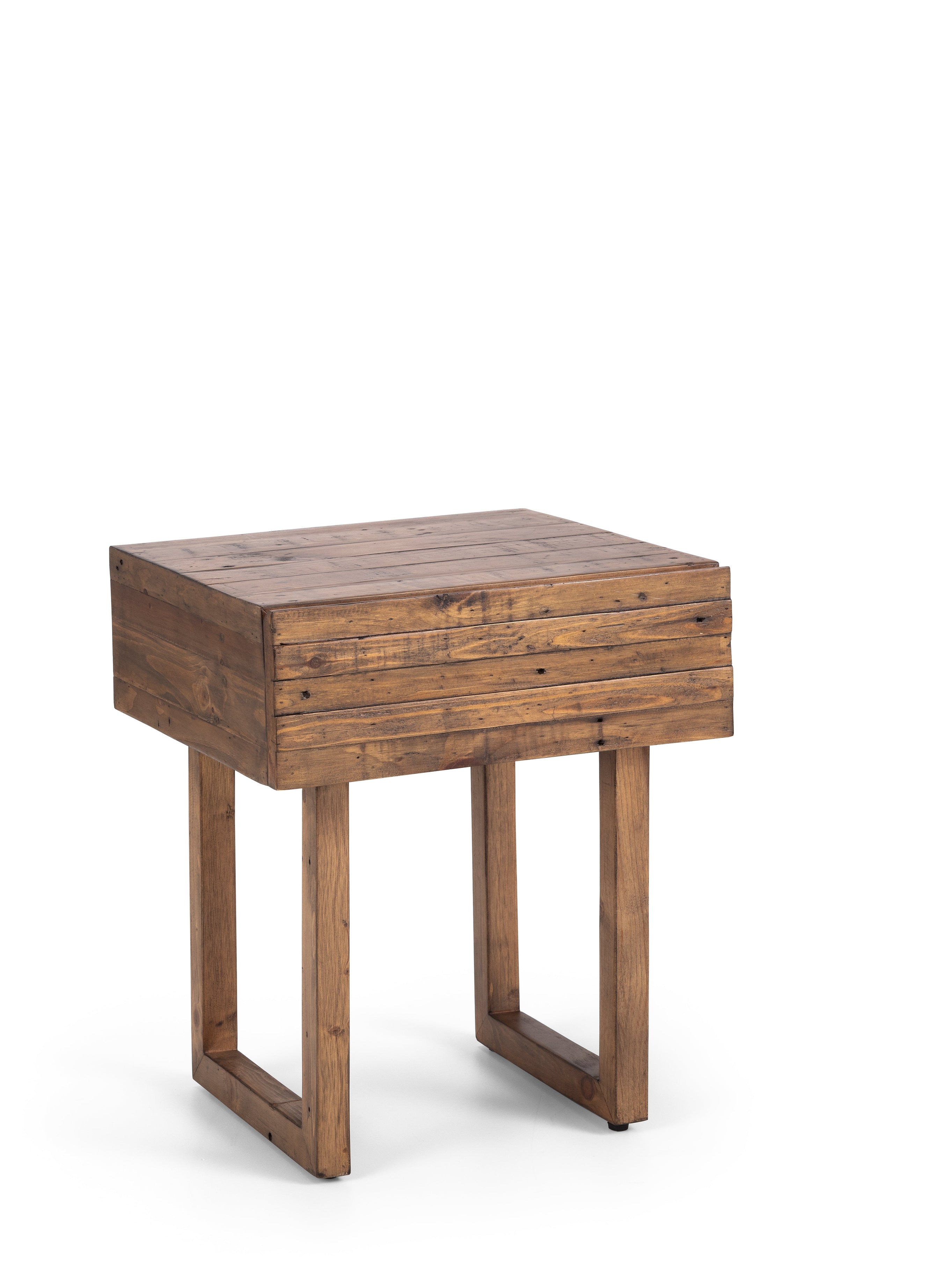 Wren 1 Drawer Lamp Table Cashew