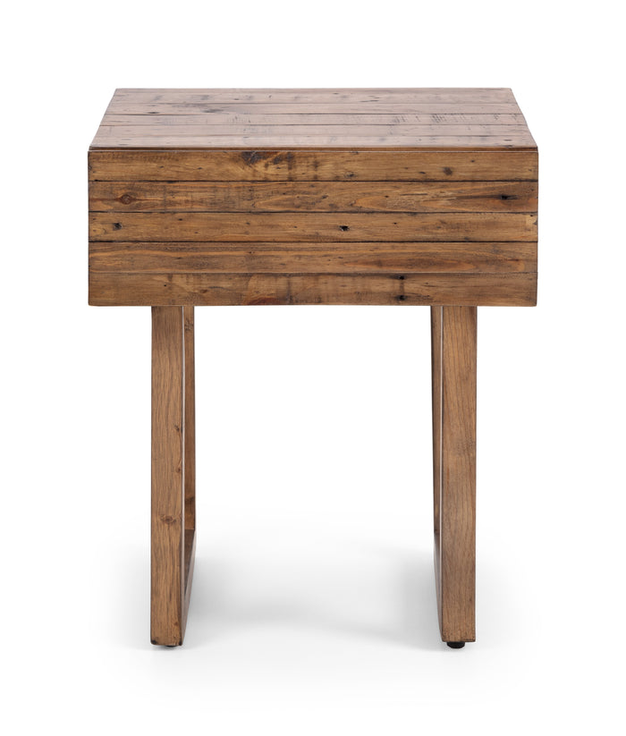 Wren 1 Drawer Lamp Table Cashew