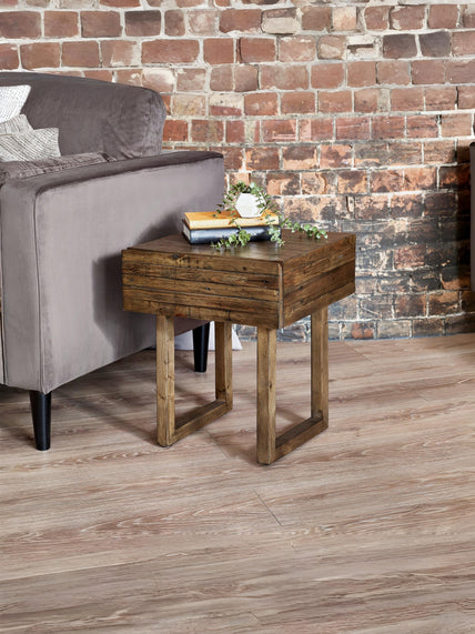 Wren 1 Drawer Lamp Table Cashew