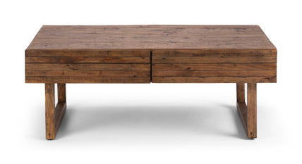 Wren 2 Drawer Coffee Table Cashew