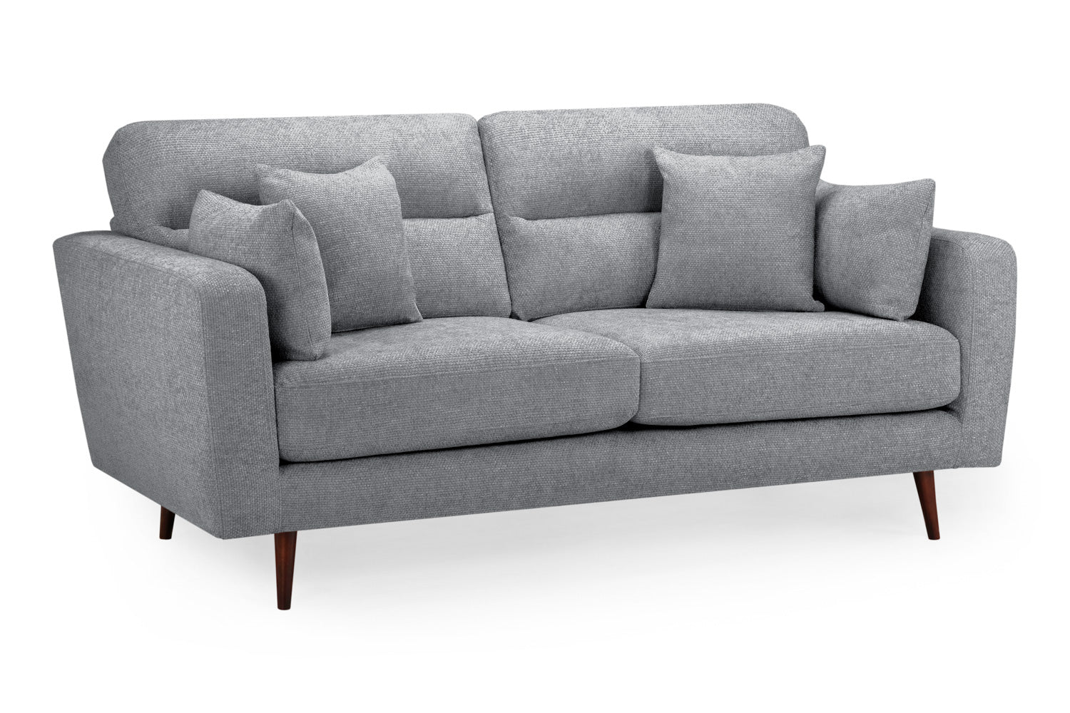 Zenith Sofa Grey 3 Seater