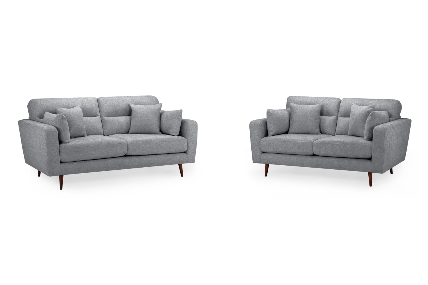 Zenith Sofa Grey 3+2 Set