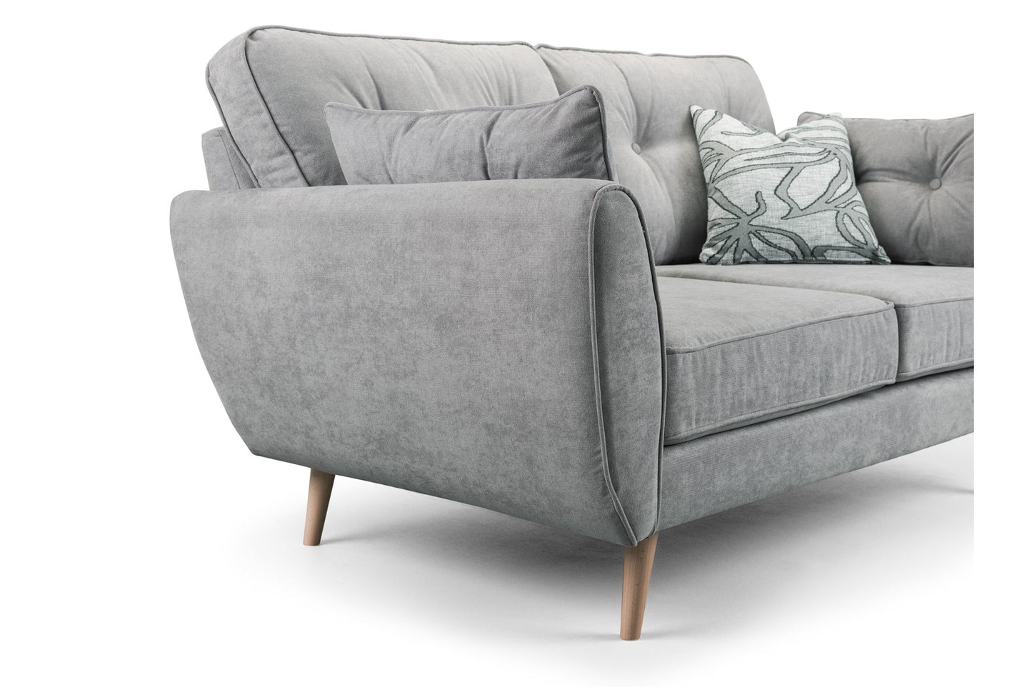 Zinc Sofa Grey Large Corner