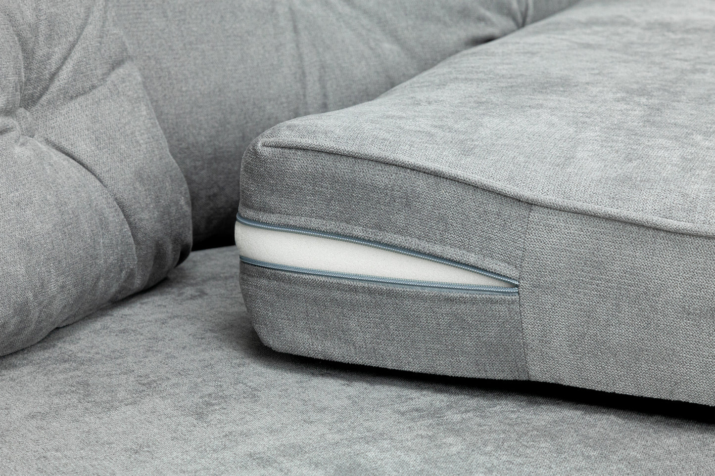 Zinc Sofa Grey Armchair