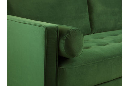 Harper Sofa Plush Green Footstool