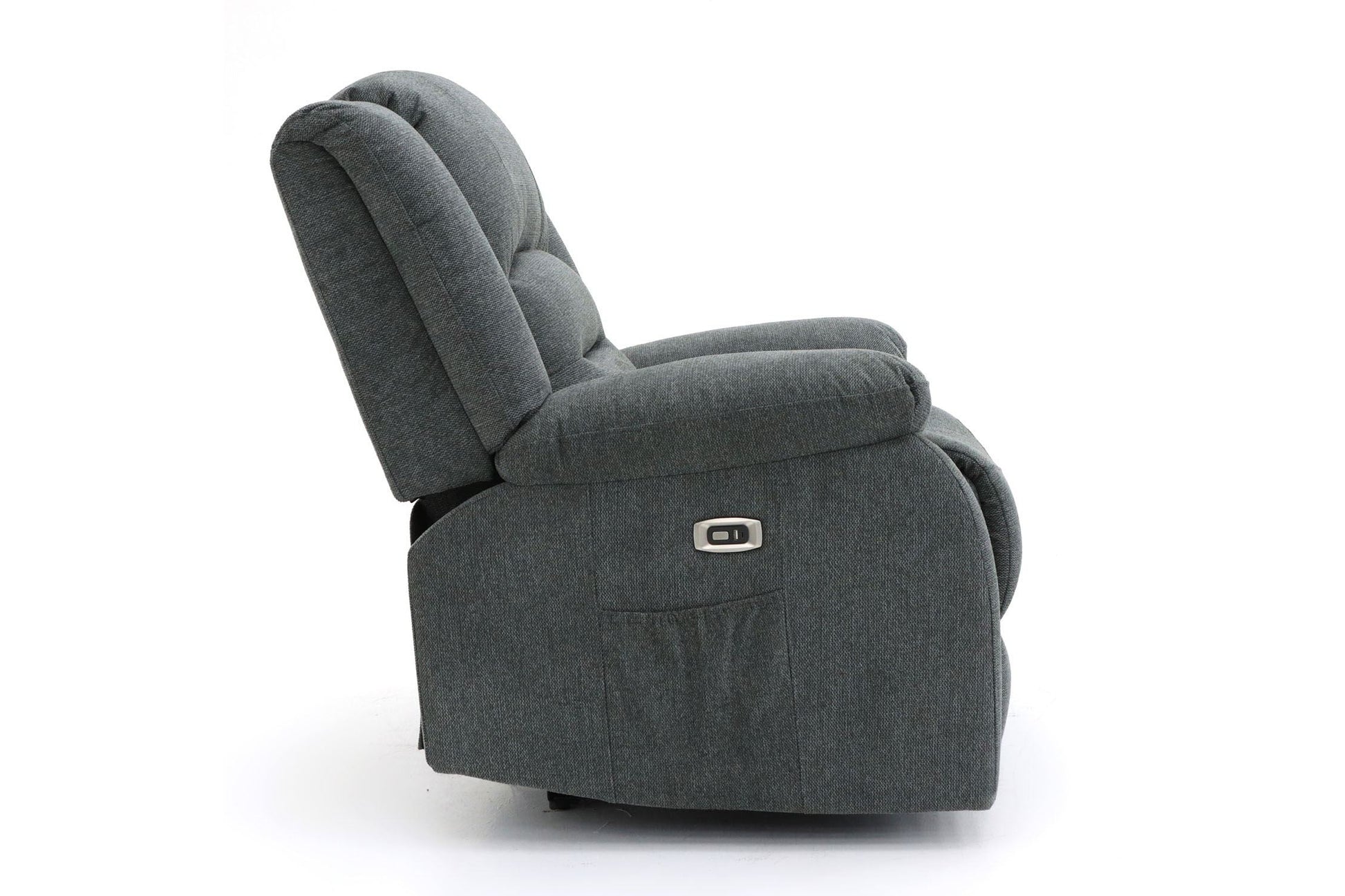 Alva Electric Recliner Sofa Graphite 2 Seater