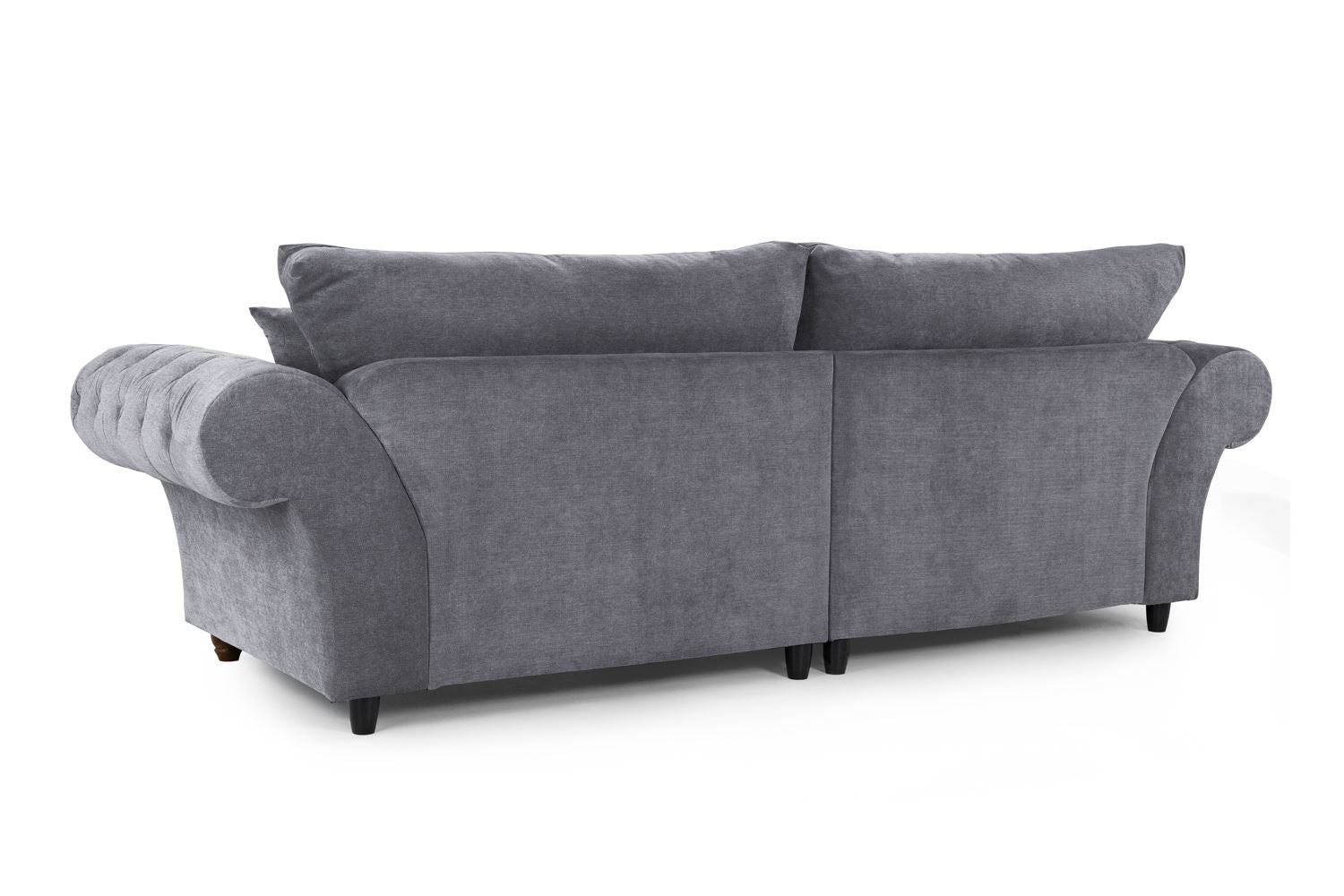 Windsor Fullback Sofa Grey 4 Seater