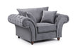 Windsor Fullback Sofa Grey Armchair