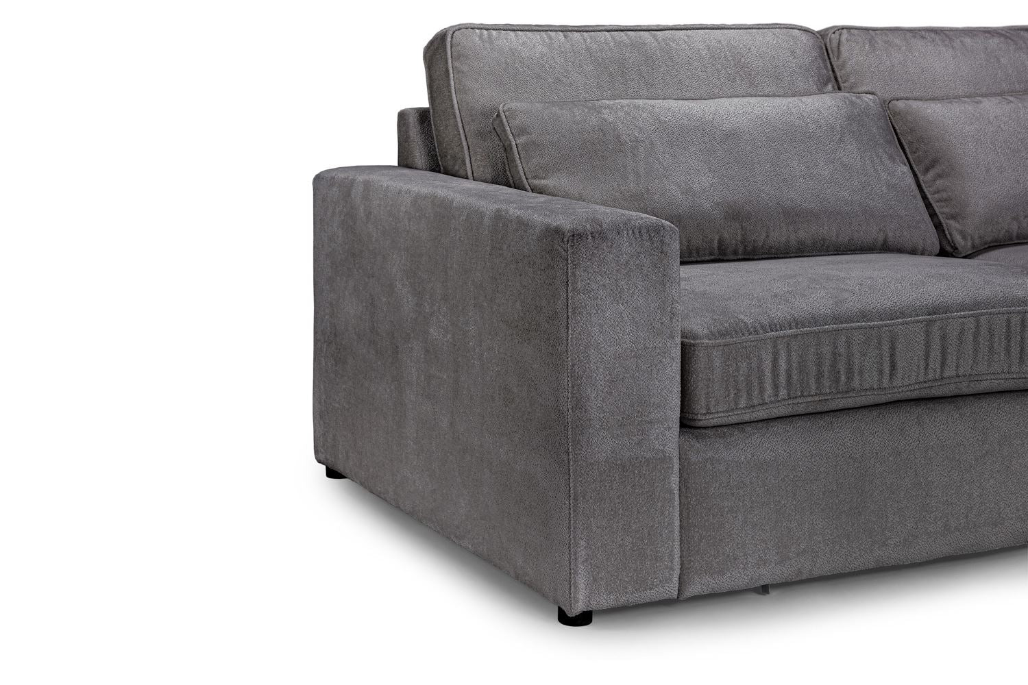 Kiana Modular Sofa Grey Corner Piece