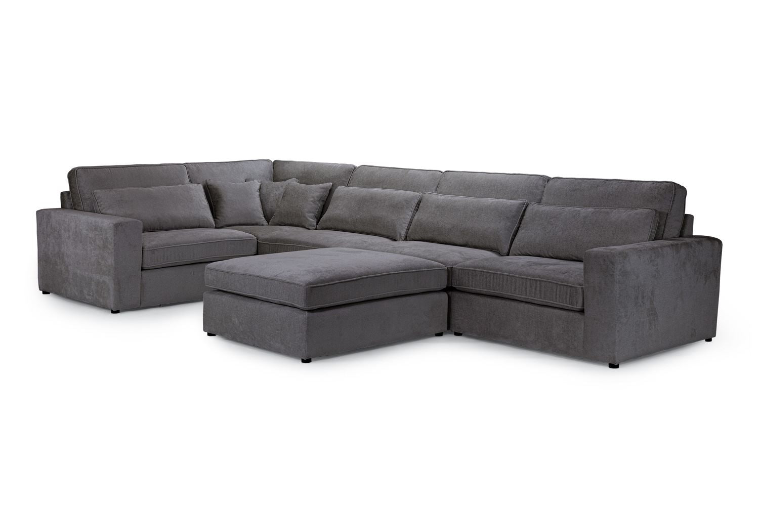 Kiana Modular Sofa Grey Large Corner