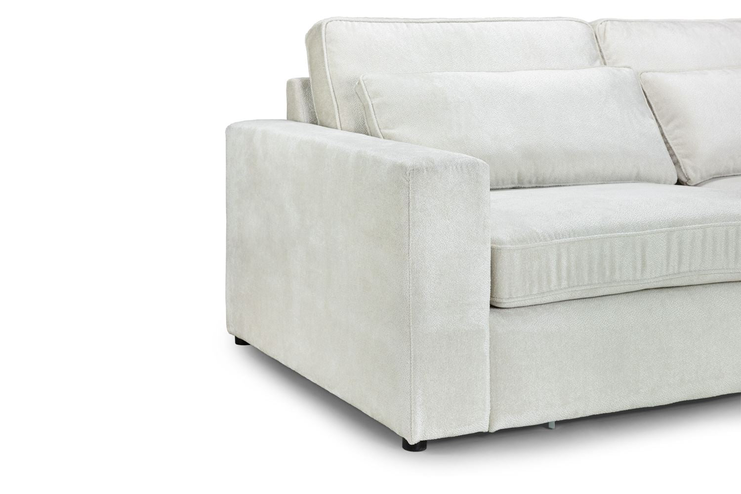 Kiana Modular Sofa Ivory Corner Piece