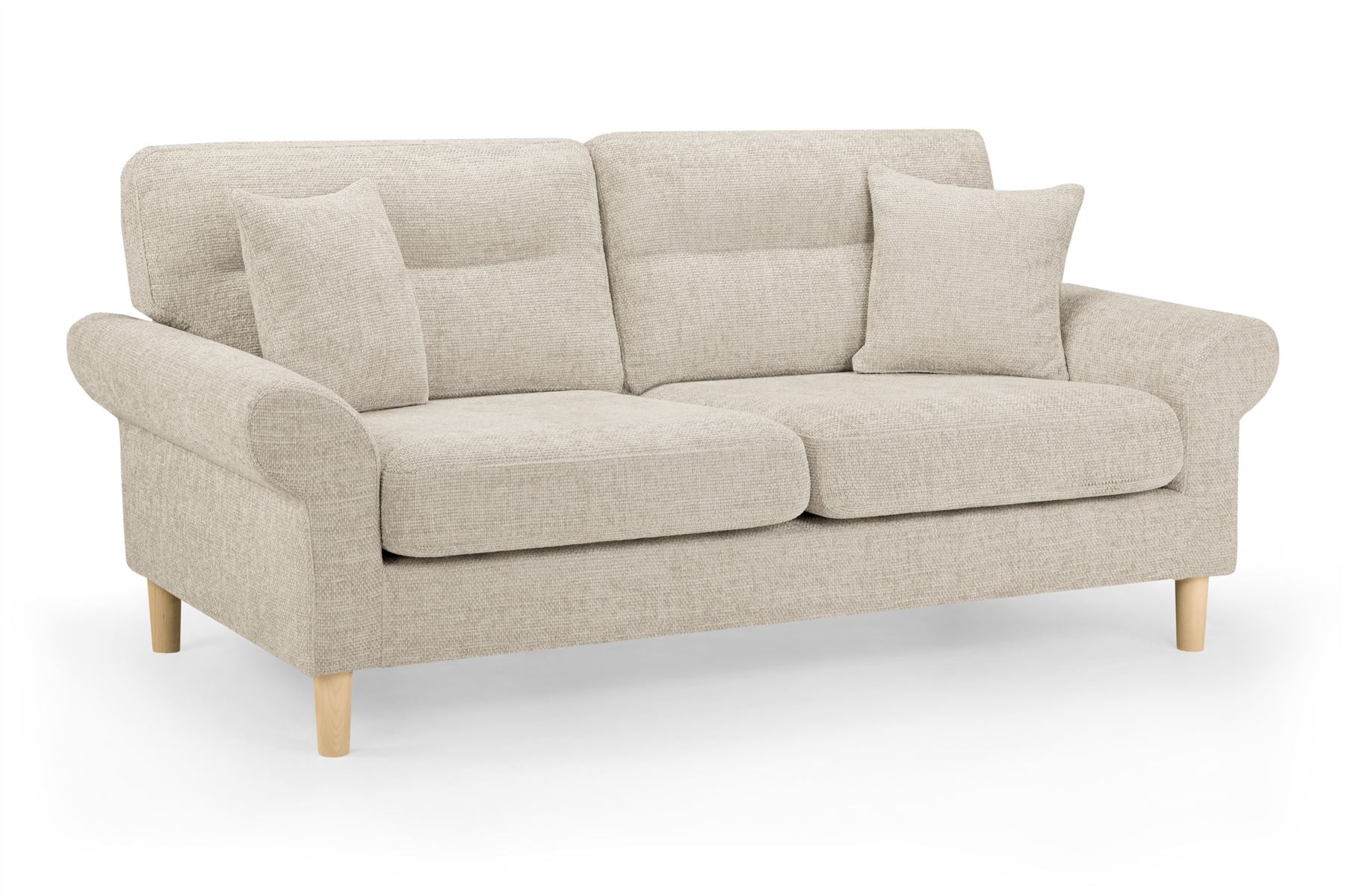 Florence Sofa Beige 3 Seater