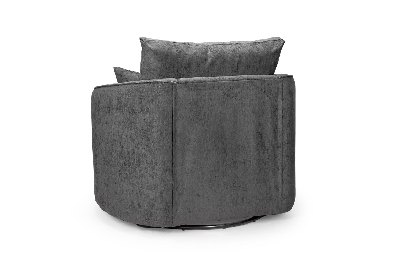 Shannon Sofa Black/Grey Swivel Chair