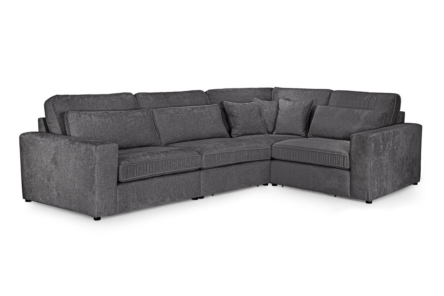 Kiana Modular Sofa Grey Right Hand Facing Corner