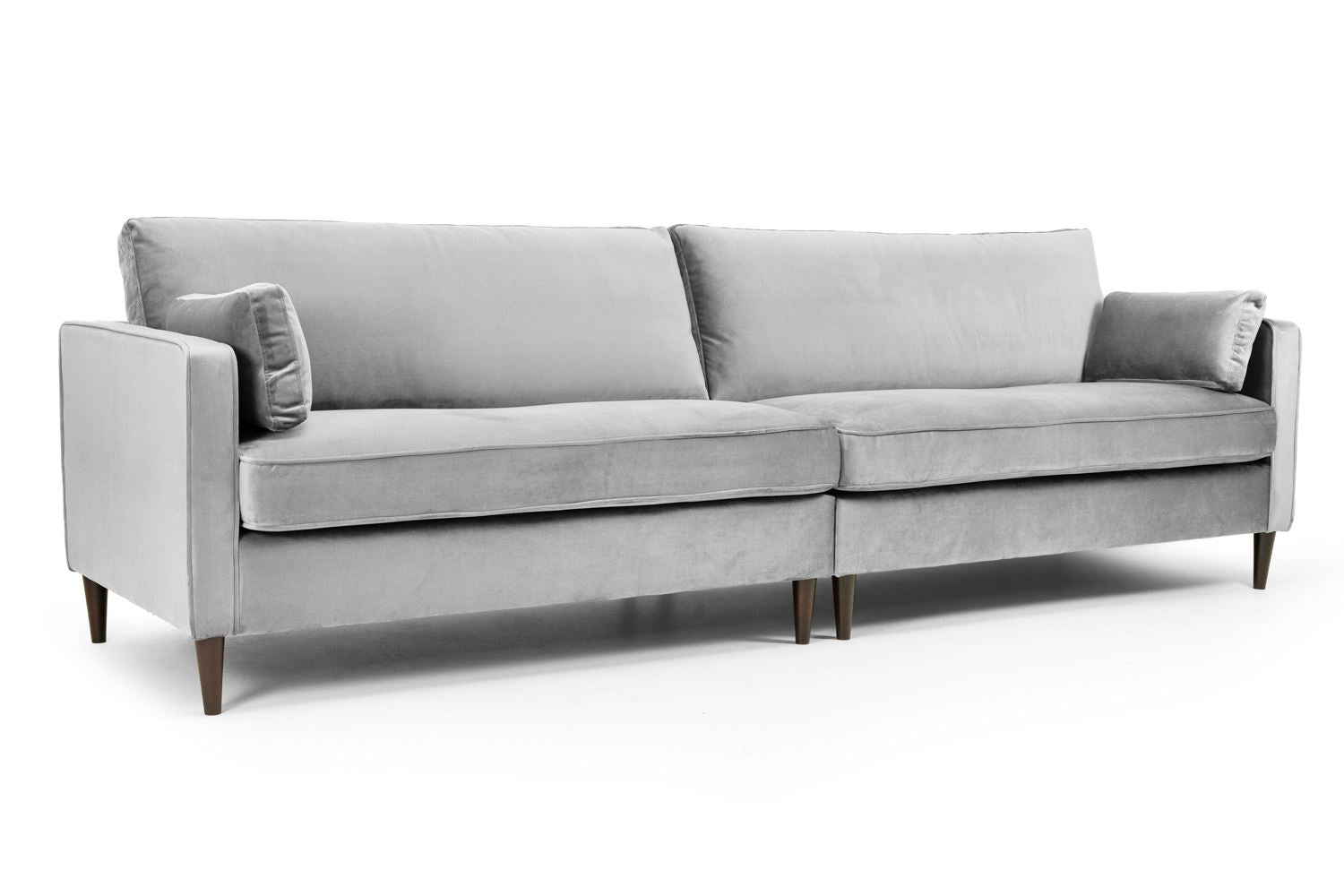 Munich Sofa Plush Grey 4 Seater