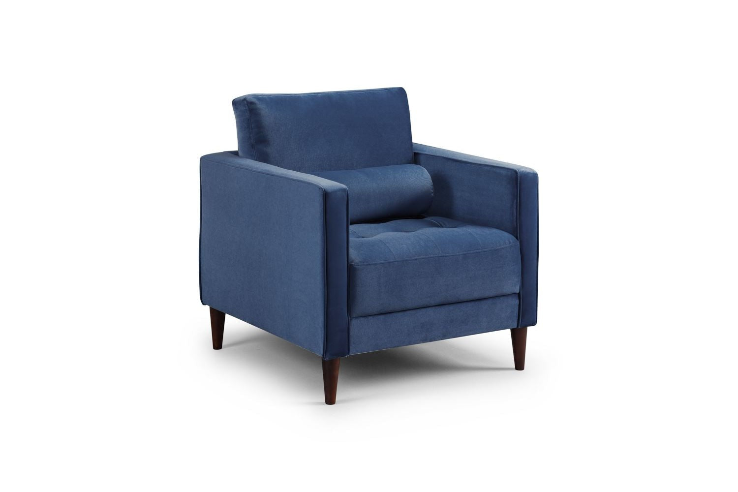 Harper Sofa Plush Blue Armchair