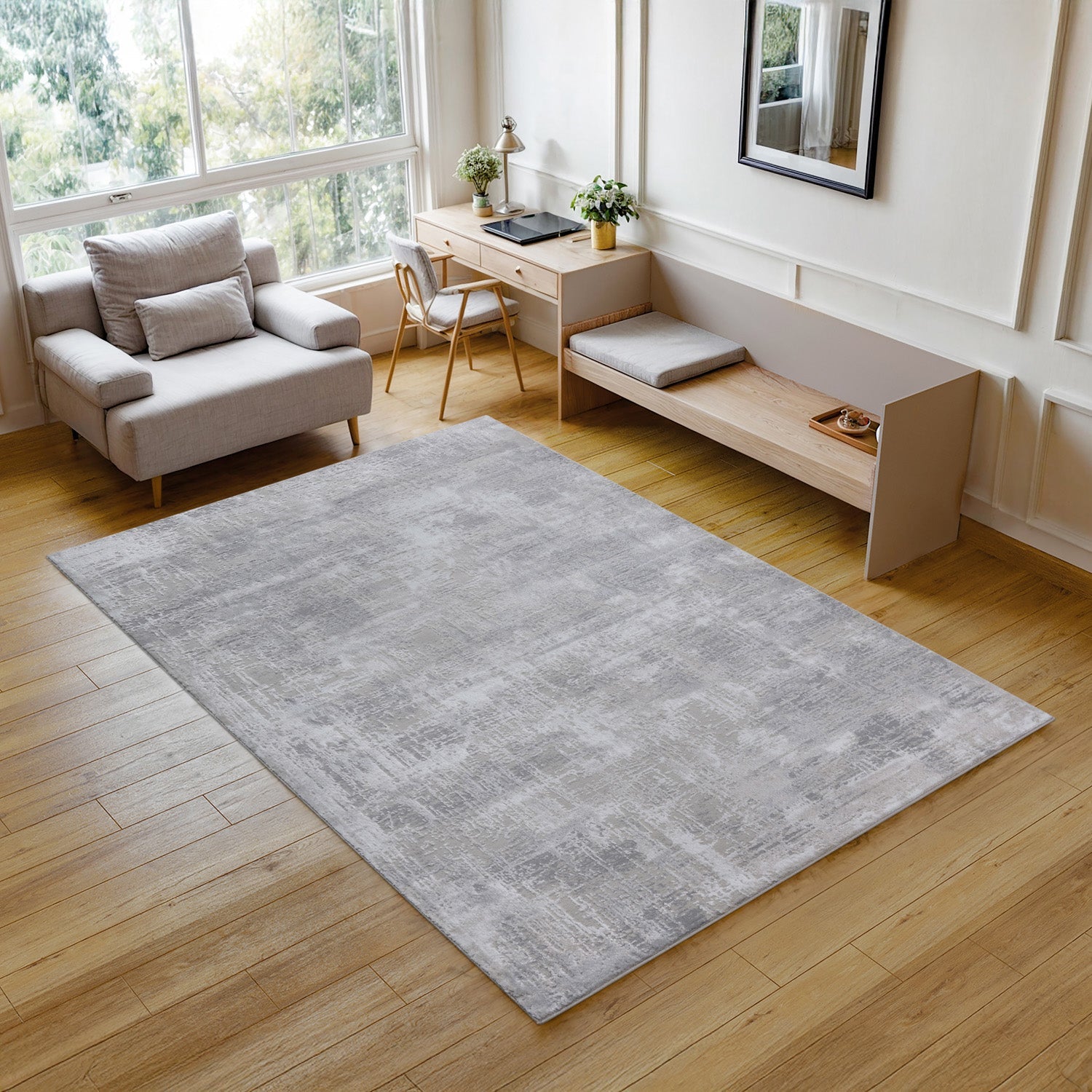 Aura Rug Grey Large