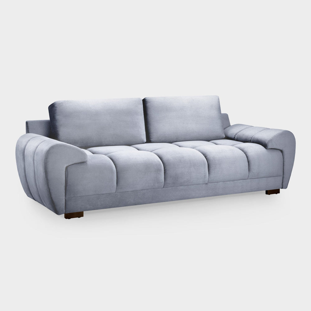 Azzuro Sofa Grey 3 Seater