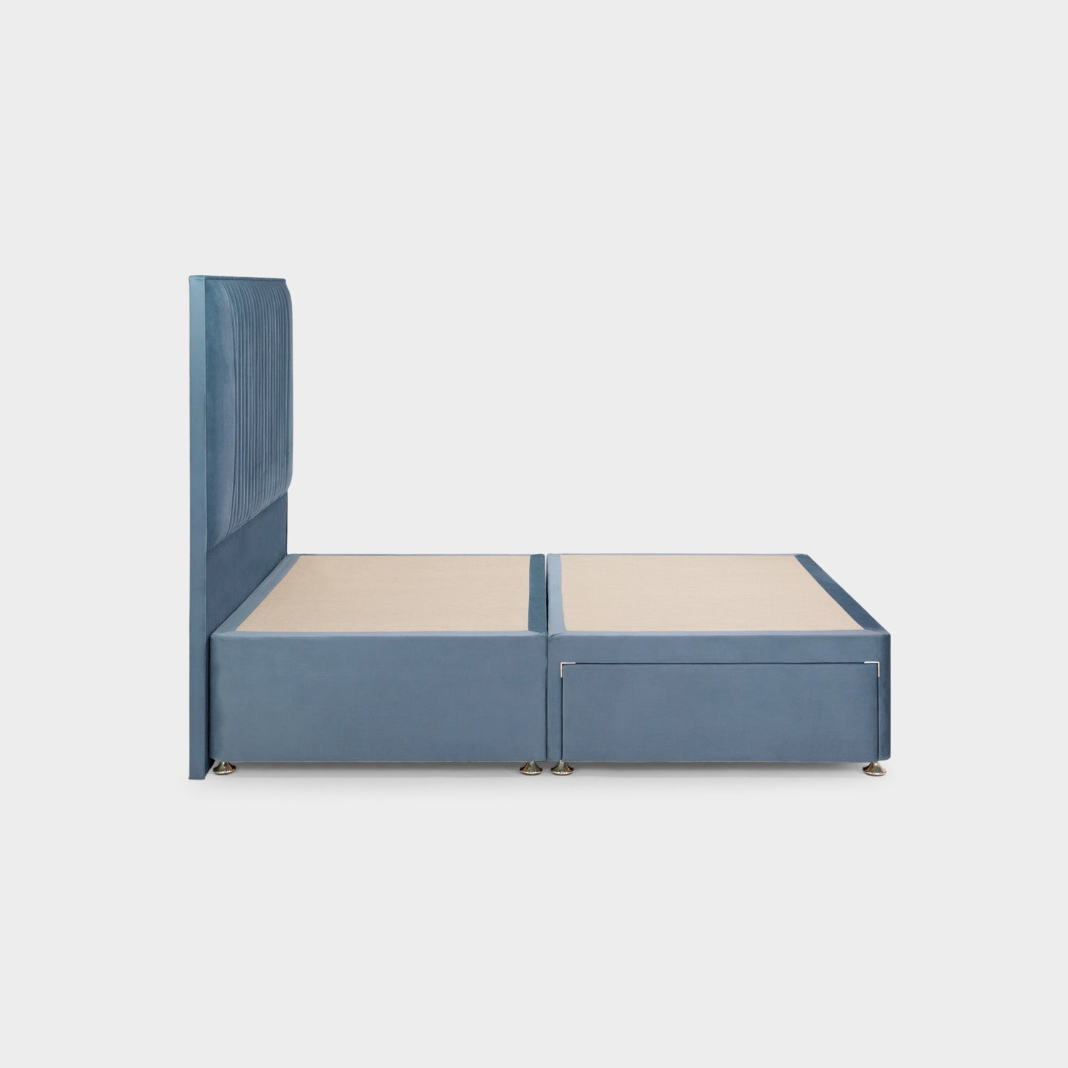 Bea 2 Drawer Bed Super King Plush Teal 2 Drawers