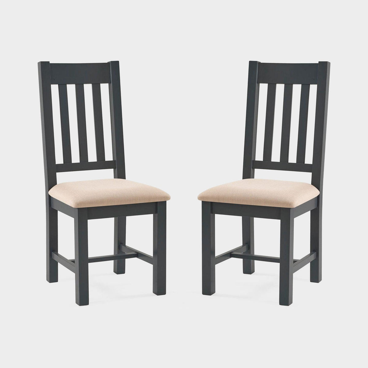 Bee Set of 2 Dining Chairs Grey