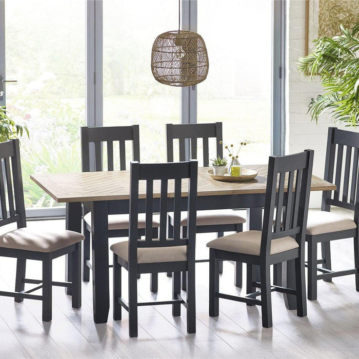 Bee Set of 2 Dining Chairs Grey