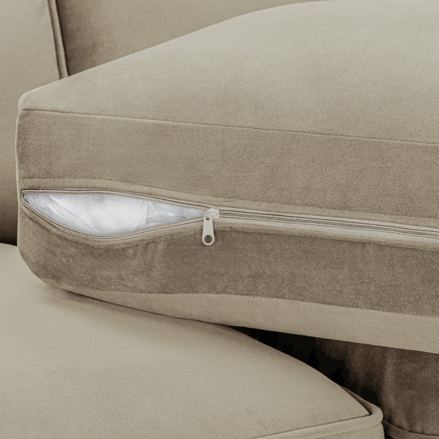 Belgravia Sofa Beige U Shape Corner
