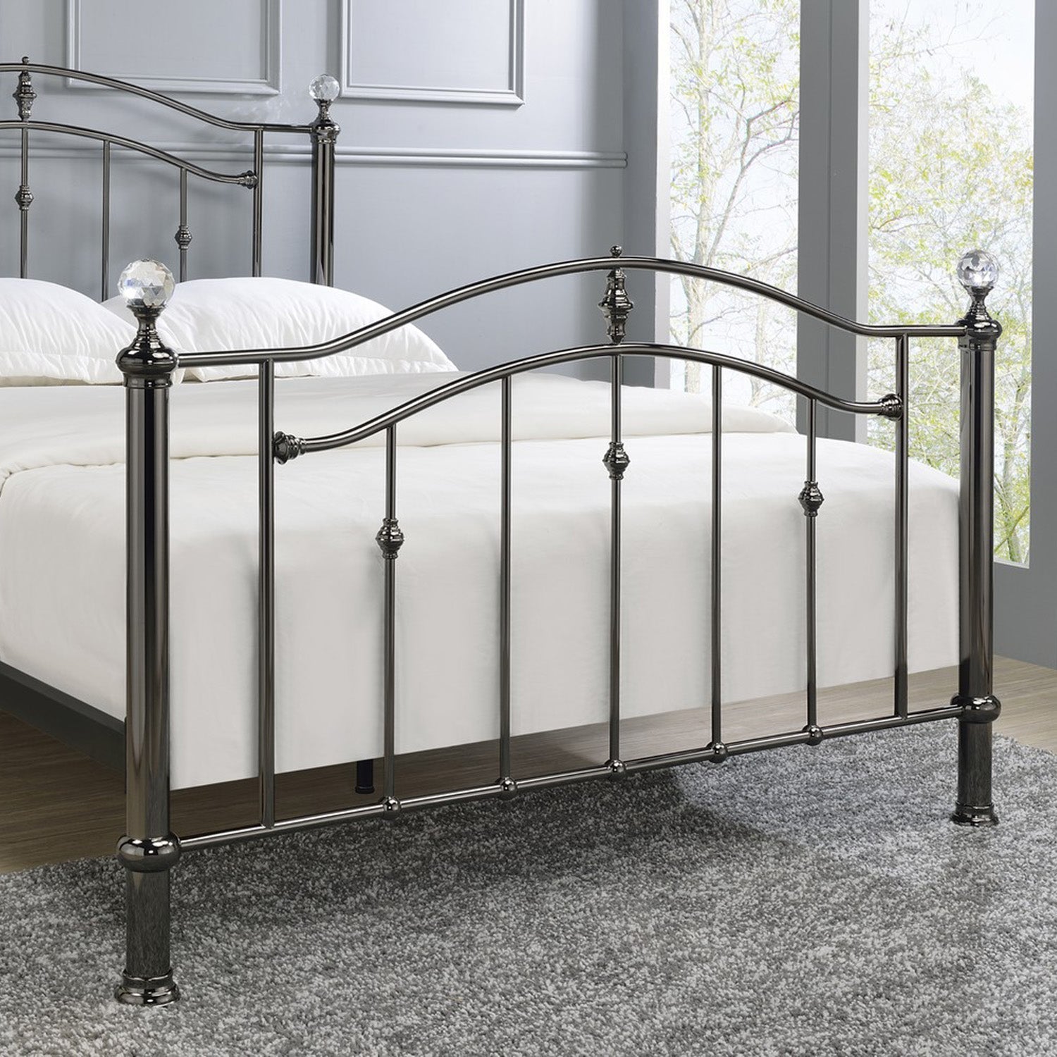 Callisto Bed Frame Double Black