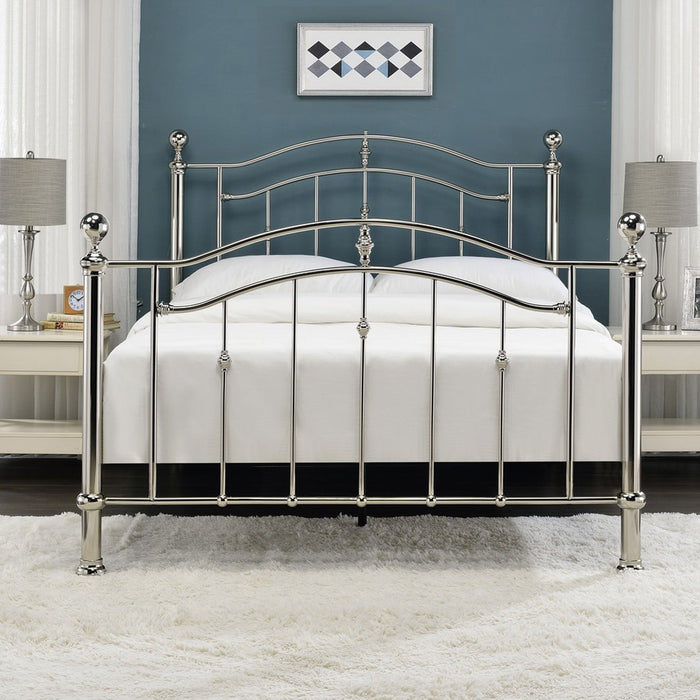 Callisto Bed Frame Double Chrome