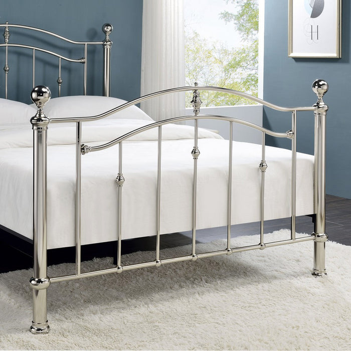 Callisto Bed Frame Double Chrome