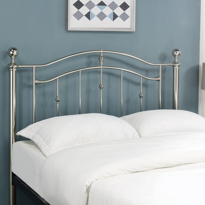 Callisto Bed Frame King Chrome