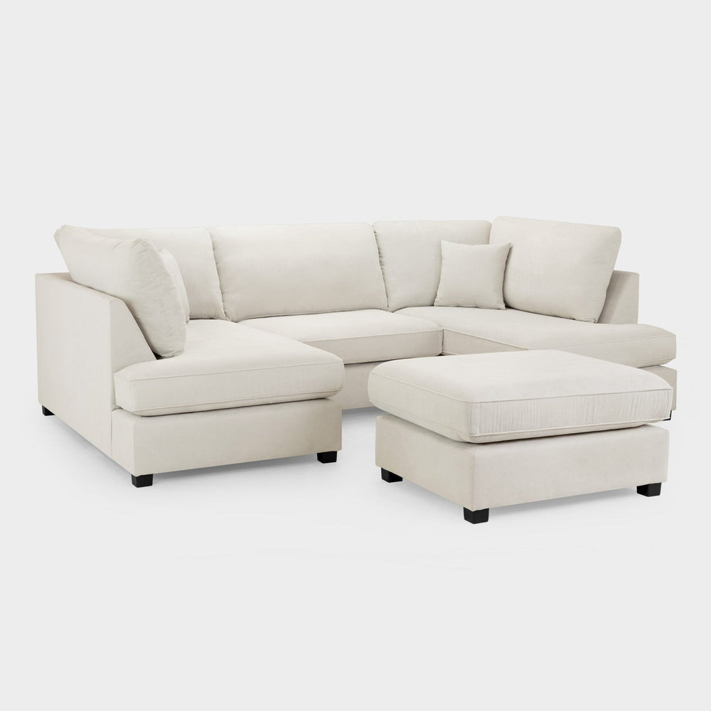 Carnaby Sofa Beige U Shape Corner