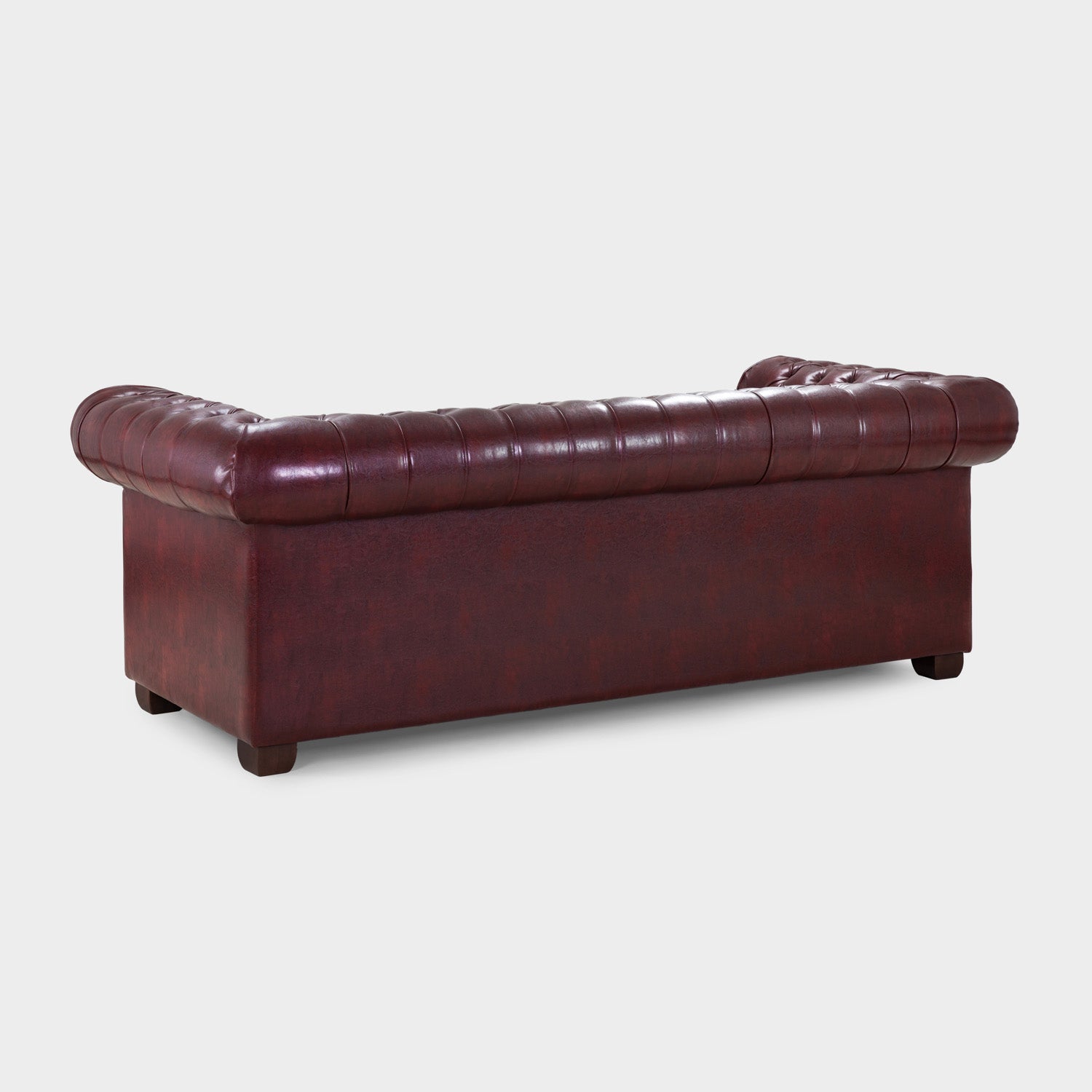 Chesterfield Sofa Oxblood Red 3 Seater