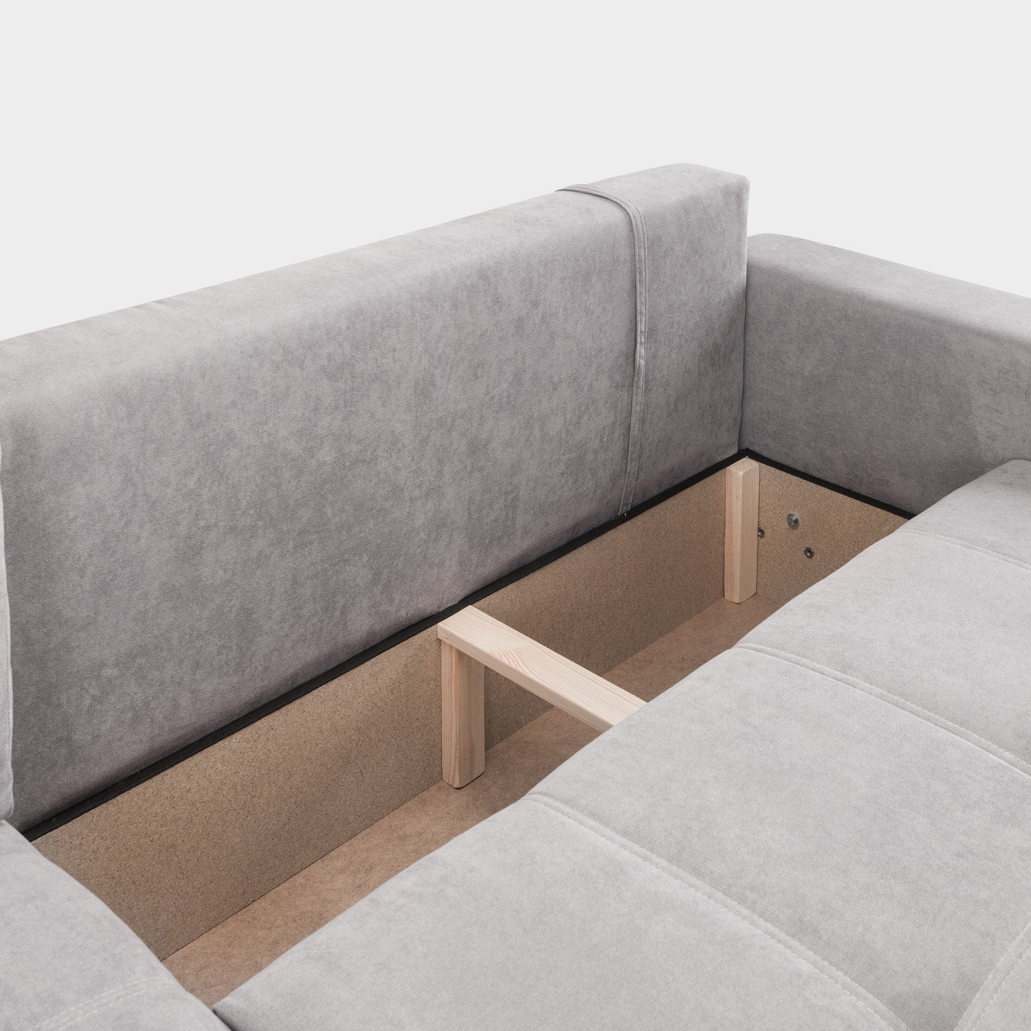 Cimiano Sofa Bed Grey Left Hand Facing Corner