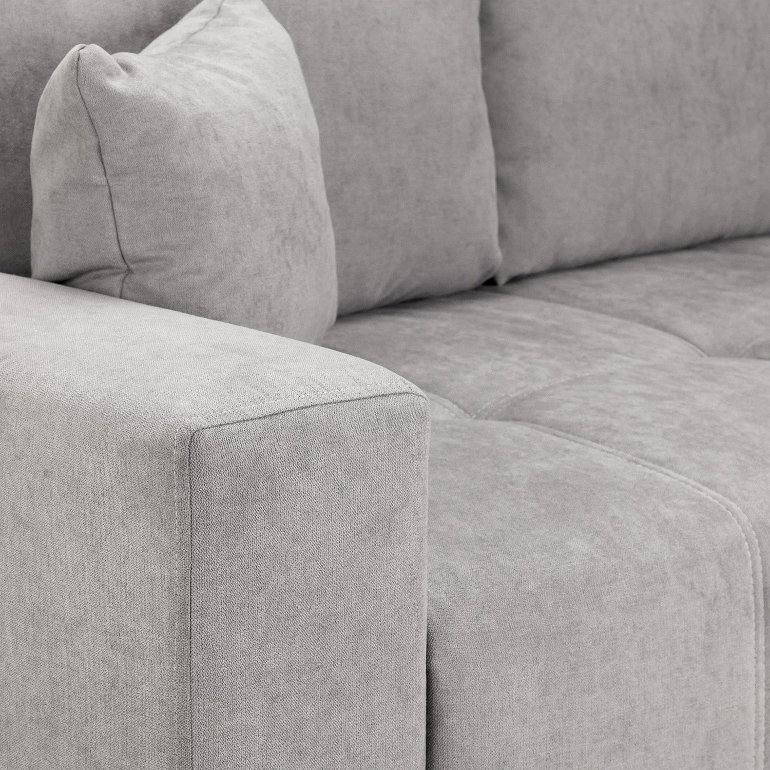 Cimiano Sofa Bed Grey Left Hand Facing Corner