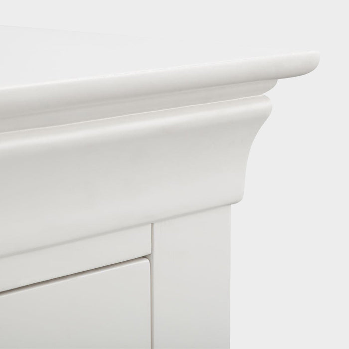Clove Bedside White 2 Drawer