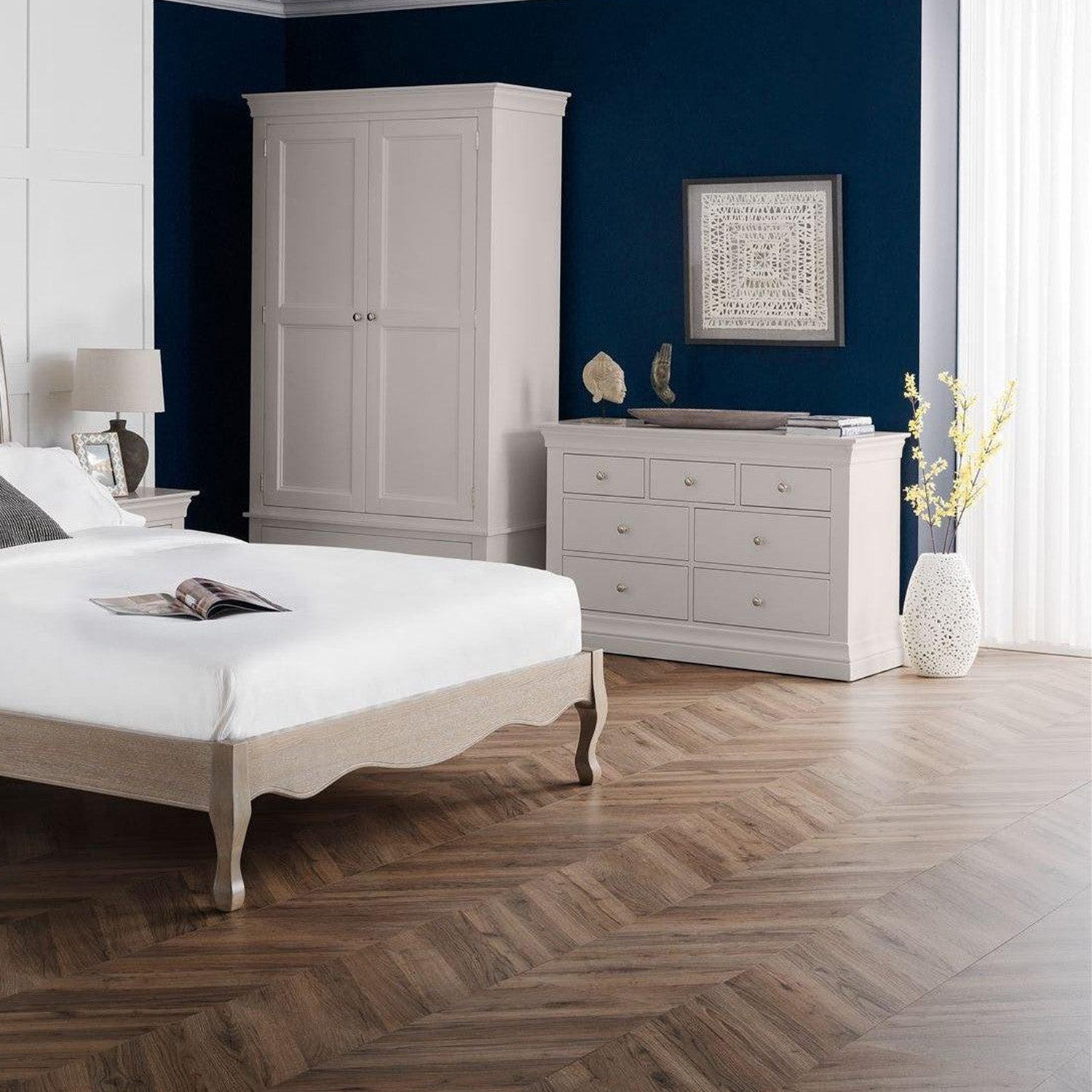 Clove Chest Grey 4+3 Drawer