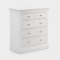 Clove Chest White 3+2 Drawer