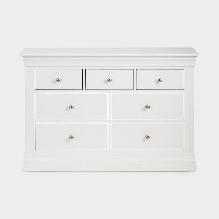 Clove Chest White 4+3 Drawer