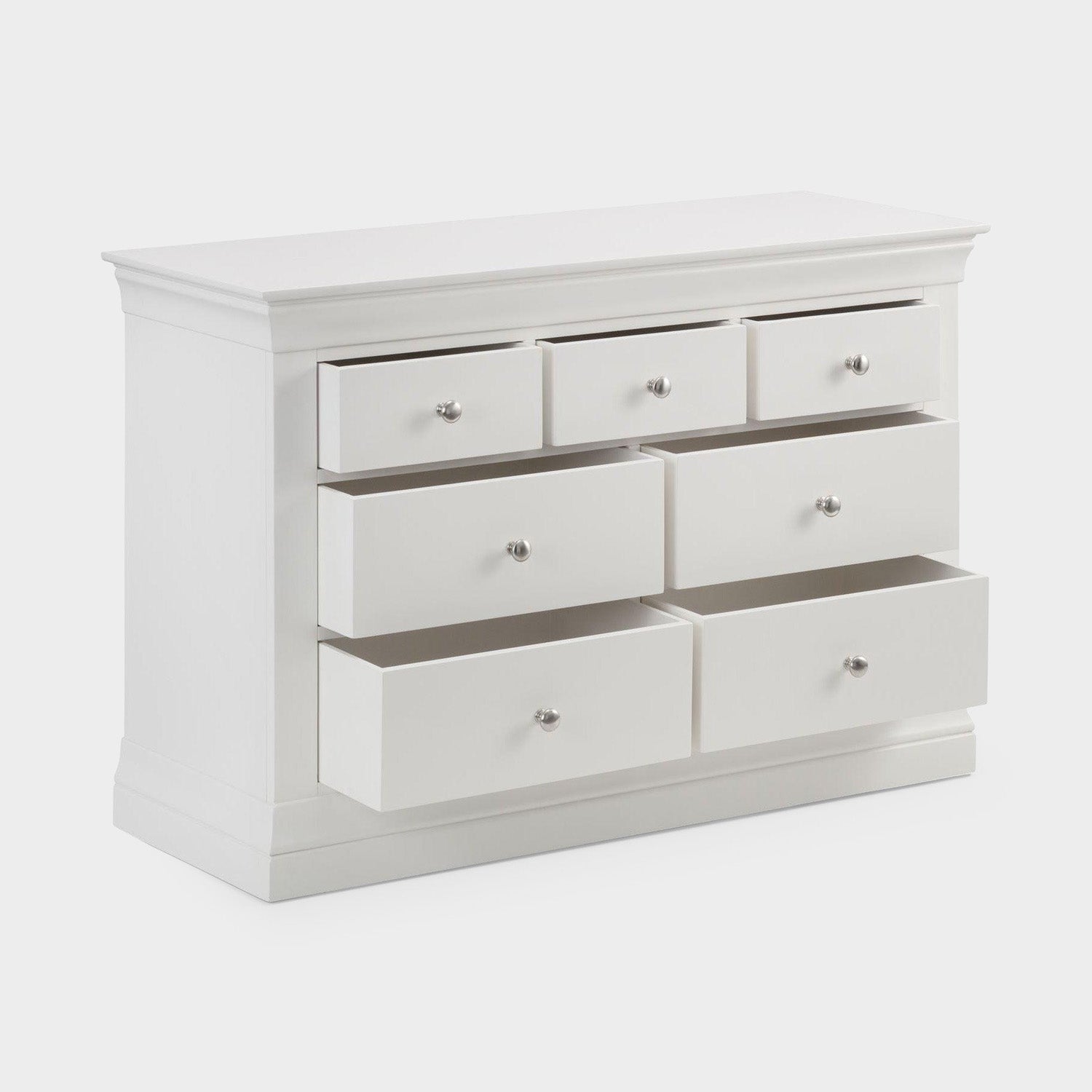 Clove Chest White 4+3 Drawer