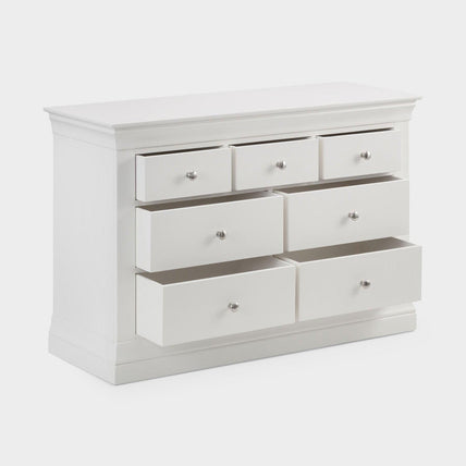 Clove Chest White 4+3 Drawer