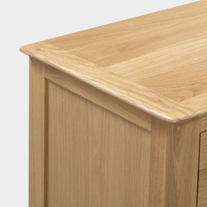 Cole Chest Oak 6 Drawer Wide