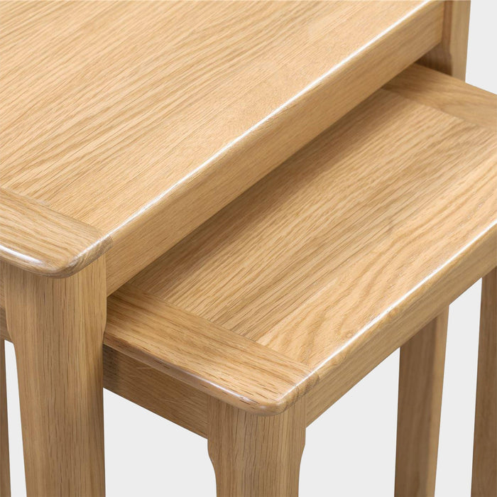 Cole Nest of 2 Tables Oak