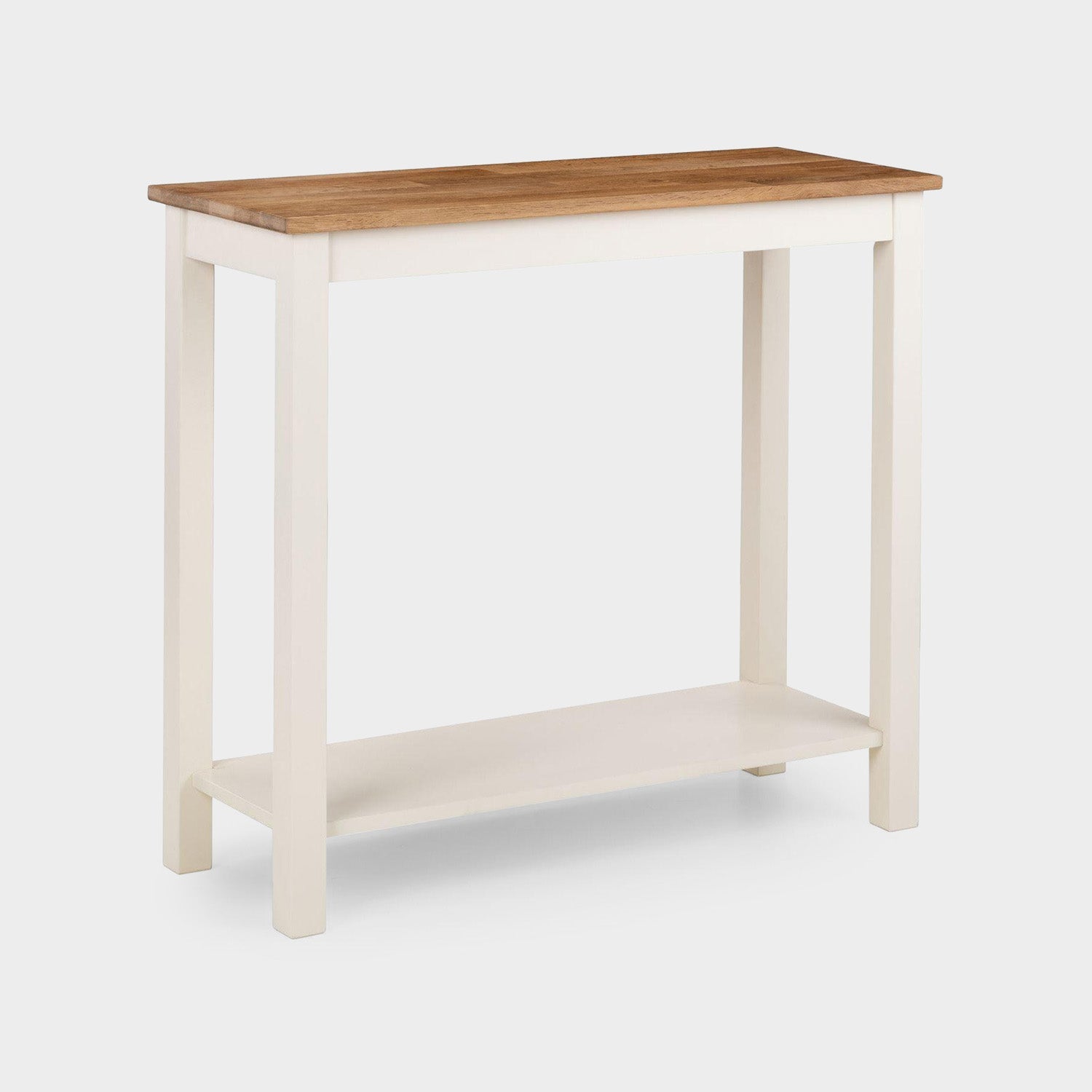 Connie Console Table Ivory/Oak