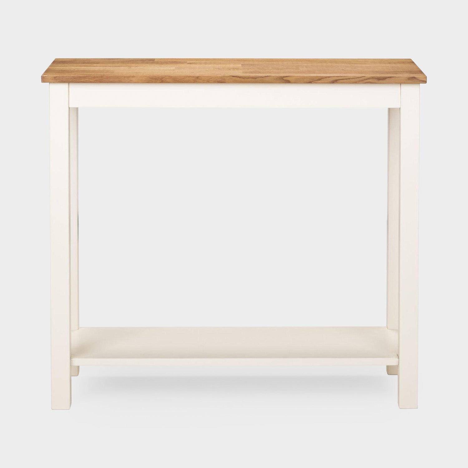 Connie Console Table Ivory/Oak